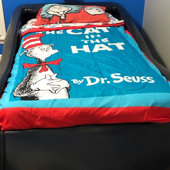 Dr Seuss Cat In The Hat Twin Size 